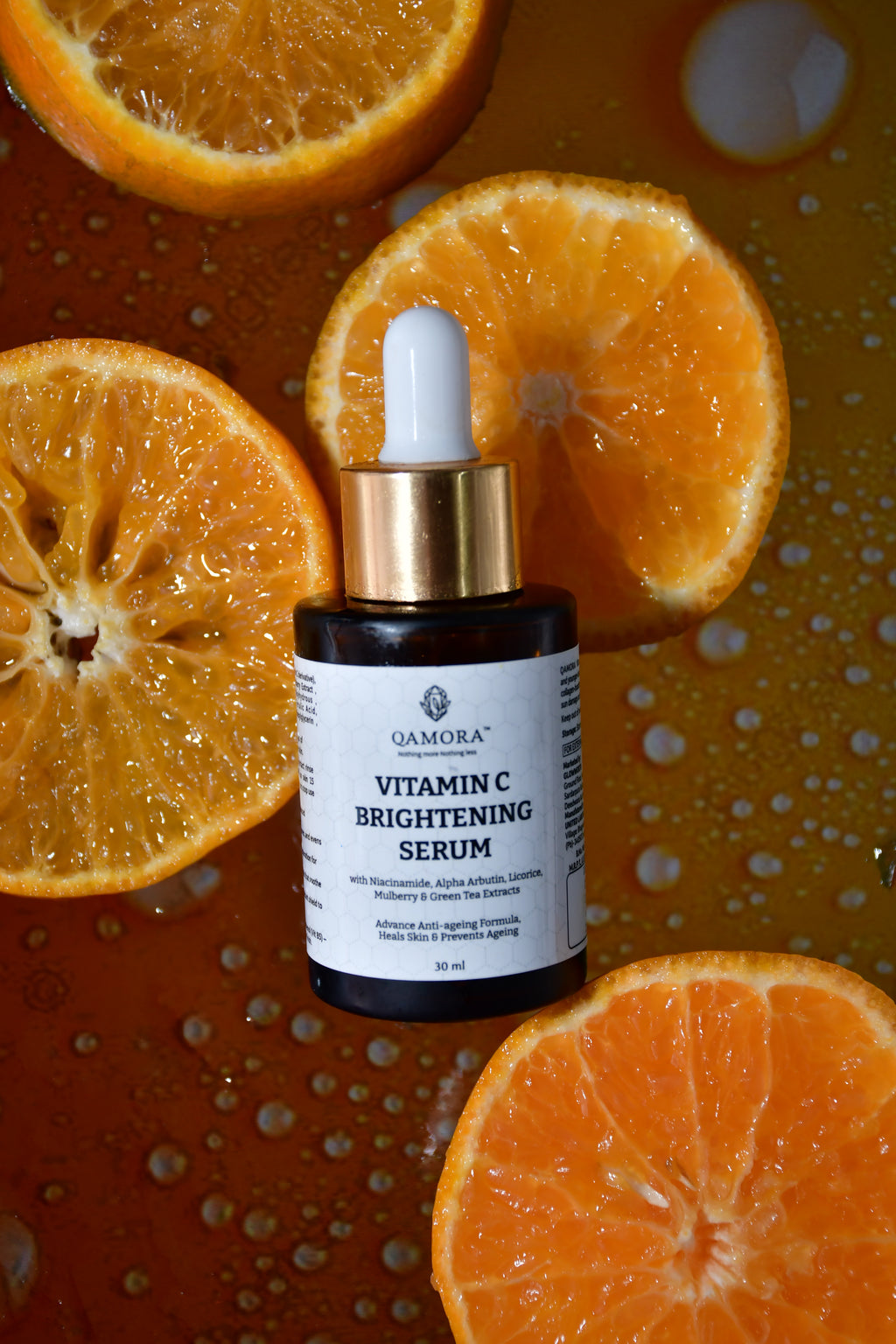 QAMORA Vitamin C Brightening Serum – Reveal Radiant, Even-Toned & Glowing Skin